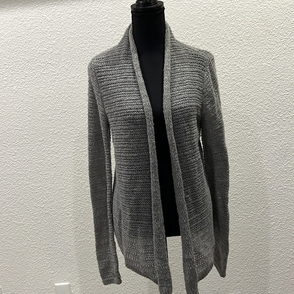 Grey Cardigan (A&F)